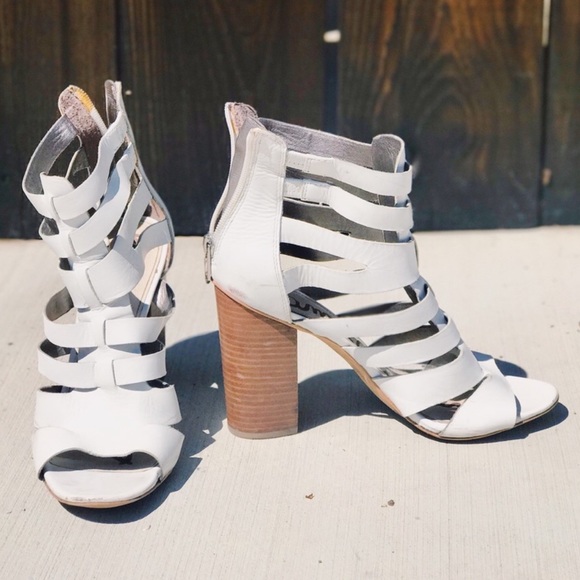 White Sam Edelman Heels - Picture 3 of 4
